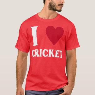 I Kärlek Cricket7 T Shirt