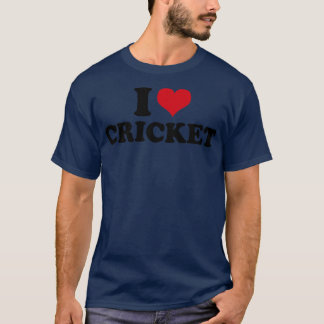 I Kärlek Cricket T Shirt