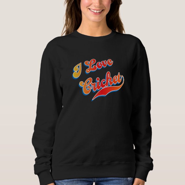 I Kärlek Cricket T Shirt (Framsida)