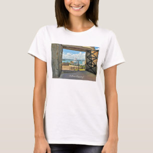 "I Kärlek Cruising", Doors Open Harbour View of Fr Tee Shirt