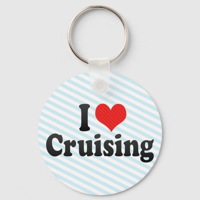 I Kärlek Cruising Nyckelring (Framsida)