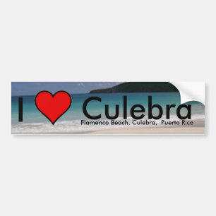 I Kärlek Culebra-ön, PR Sticker Bildekal