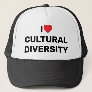 I Kärlek Cultural Diversity™ Truckerkeps