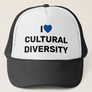 I Kärlek Cultural Diversity™ Truckerkeps