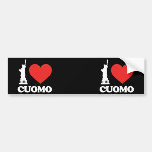 I Kärlek Cuomo Frihetsgudinnan Bildekal