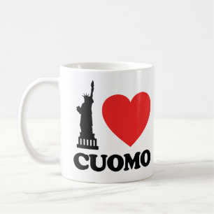I Kärlek Cuomo FRIHETSGUDINNAN Kaffemugg