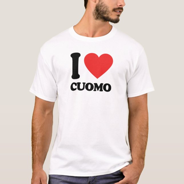 I Kärlek Cuomo T Shirt (Framsida)