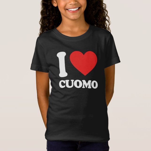 I Kärlek Cuomo T Shirt (Framsida)