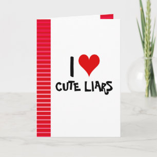 I Kärlek Cute Lives-kort Helgkort