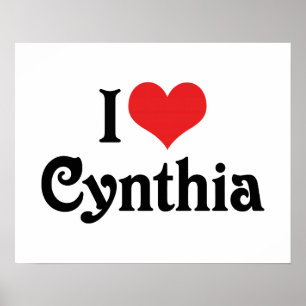 I Kärlek Cynthia Poster