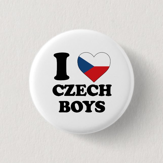 I kärlek Czech Boys Knapp (Framsida)