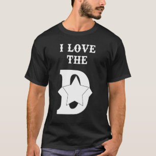 I Kärlek, D Dallas Texas Coola Dallas T Shirt