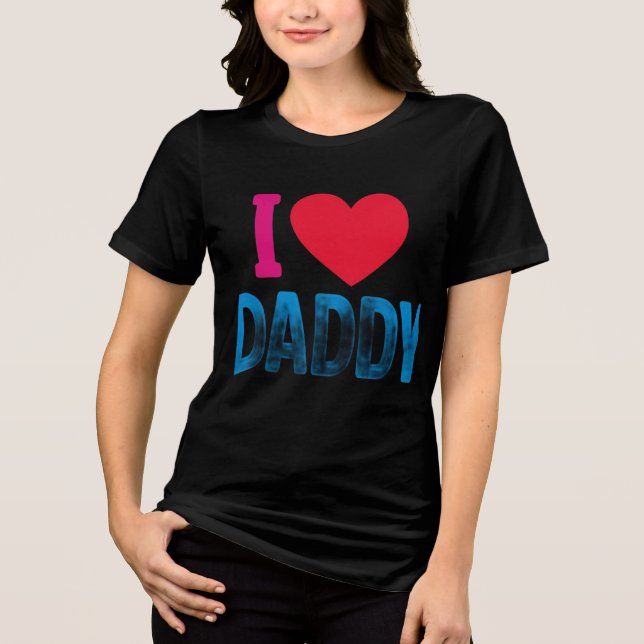 I KÄRLEK DADDY T SHIRT (Framsida)