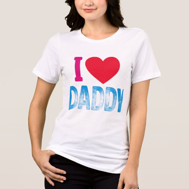 I KÄRLEK DADDY T SHIRT (Framsida)