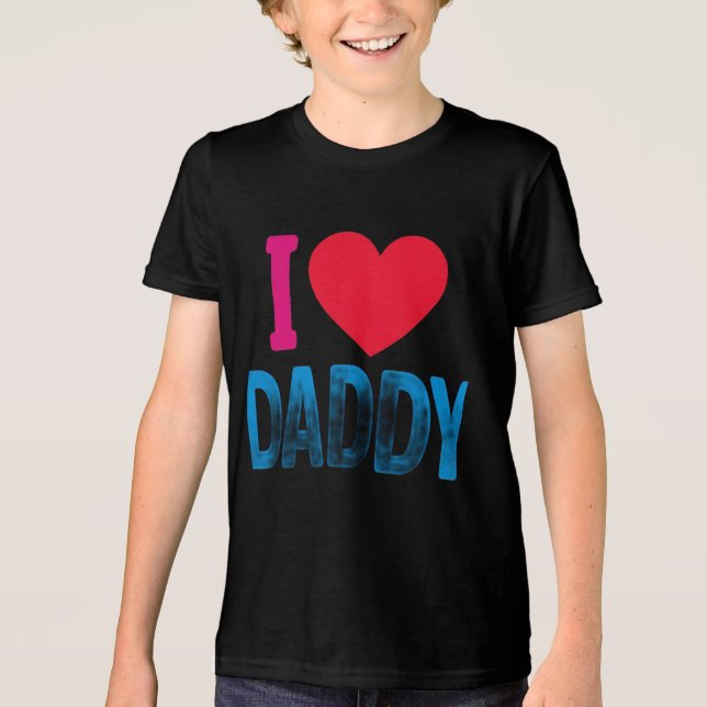 "I KÄRLEK DADDY" TSHIRT T SHIRT (Framsida)
