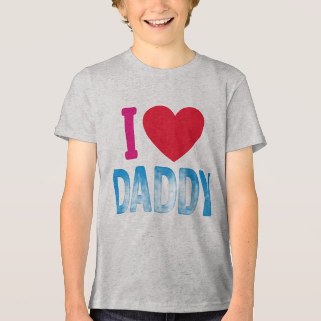 "I KÄRLEK DADDY" TSHIRT T SHIRT (Framsida)