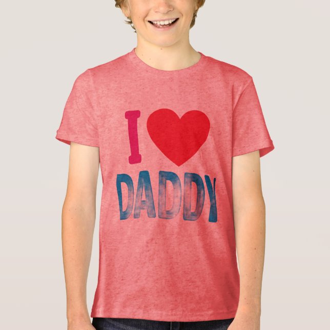 "I KÄRLEK DADDY" TSHIRT T SHIRT (Framsida)
