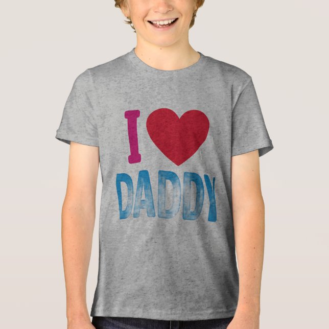 "I KÄRLEK DADDY" TSHIRT T SHIRT (Framsida)