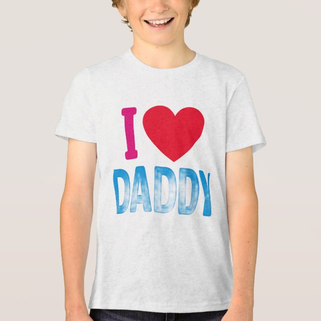 "I KÄRLEK DADDY" TSHIRT T SHIRT (Framsida)