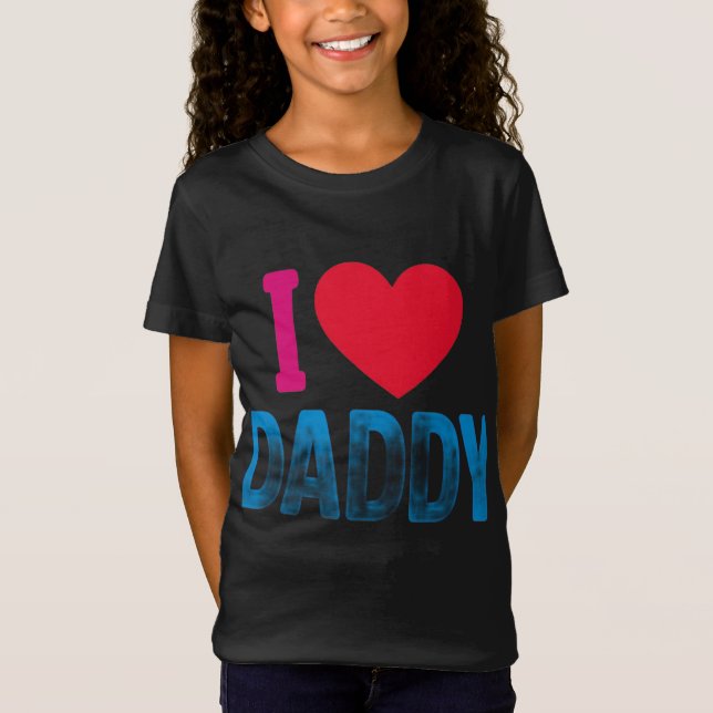 "I KÄRLEK DADDY" TSHIRT T SHIRT (Framsida)