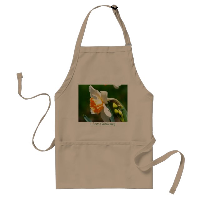 I Kärlek  Daffodil Apron Förkläde (Framsidan)