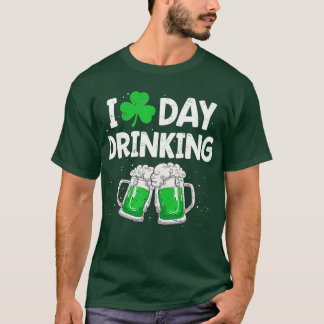 I Kärlek Dag som dricker St patricks day Women Sha T Shirt