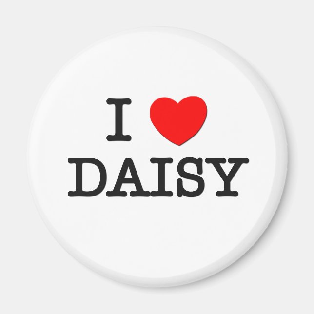 I KÄRLEK DAISY MAGNET (Framsidan)