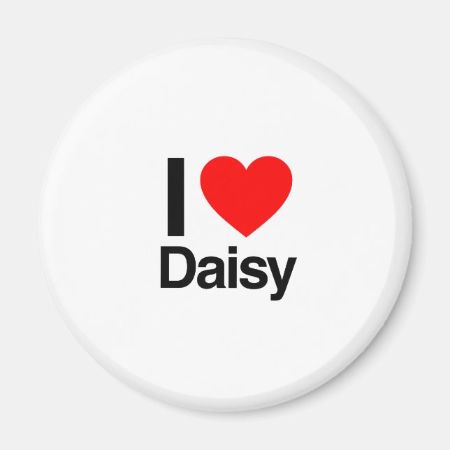 i KÄRLEK DAISY Magnet (Framsidan)
