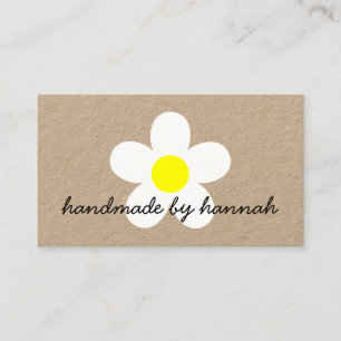 I kärlek Daisy som hanteras av Namn med Social me Visitkort