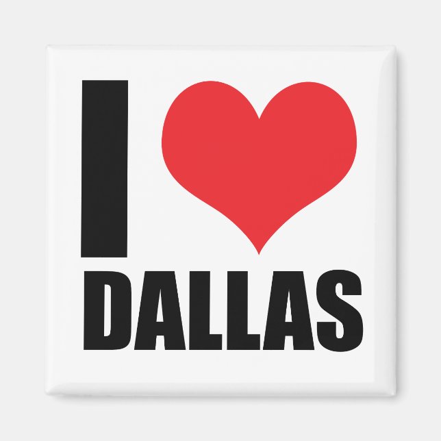 I kärlek Dallas Magnet (Framsidan)