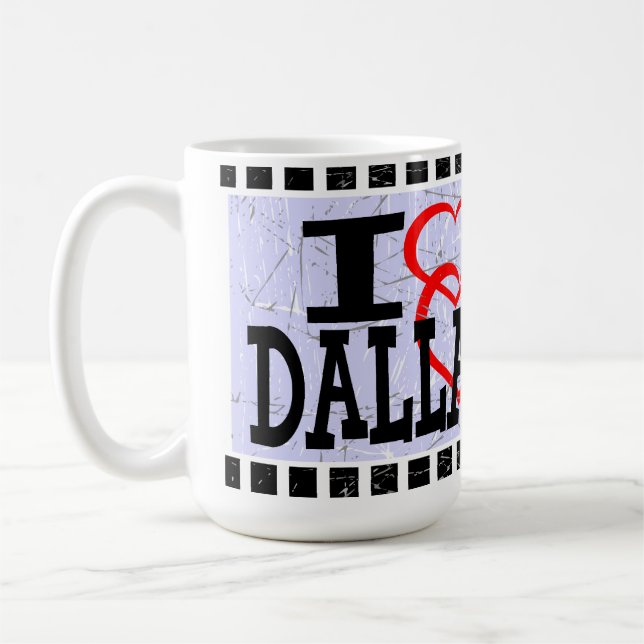 I kärlek Dallas - Mugg (Vänster)