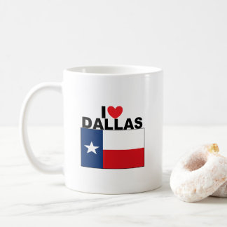 I Kärlek Dallas, TX Kaffemugg