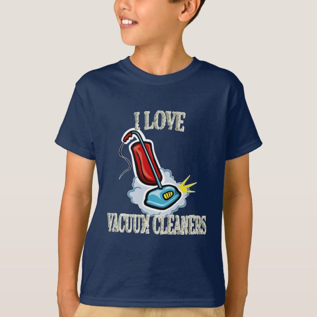 I kärlek dammsugare t-shirt (Framsida)