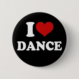 I Kärlek Dance Knapp