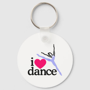 I KÄRLEK Dance Nyckelring