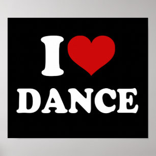 I Kärlek Dance Poster