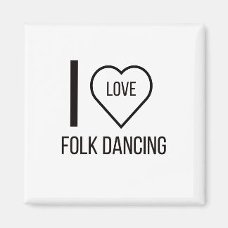 I KÄRLEK DANCING MAGNET