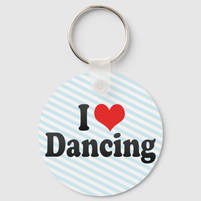 I Kärlek Dancing Nyckelring (Framsida)