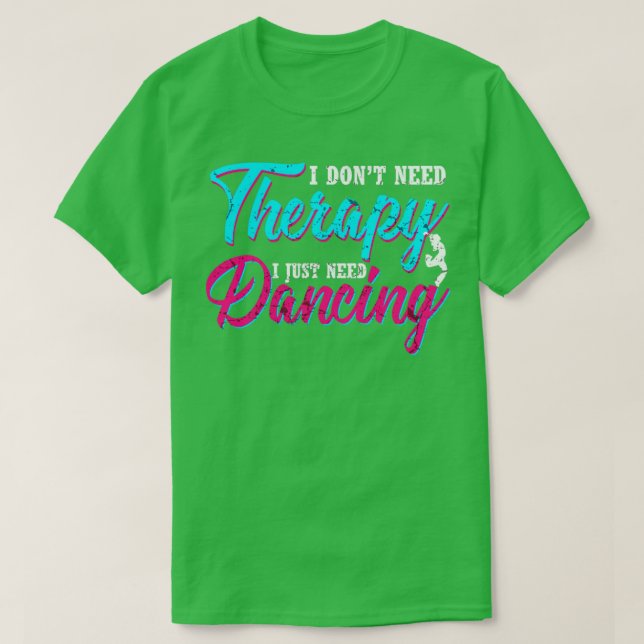 I Kärlek Dancing T Shirt (Design framsida)