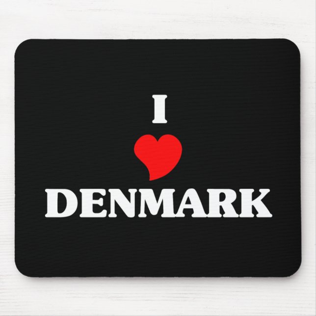 I Kärlek Danmark Musmatta (Framsidan)