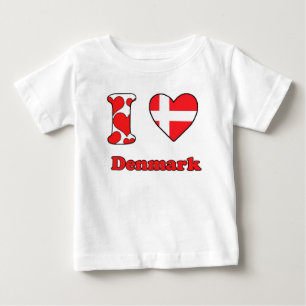 I kärlek Danmark T-shirt