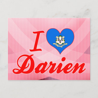 I Kärlek Darien, Connecticut Vykort