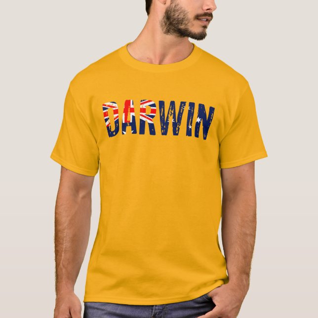 I kärlek Darwin Australia T Shirt (Framsida)