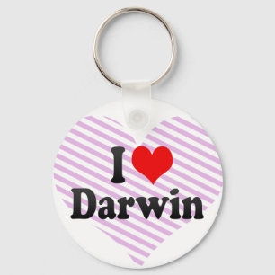 I kärlek Darwin Nyckelring