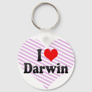 I kärlek Darwin Nyckelring