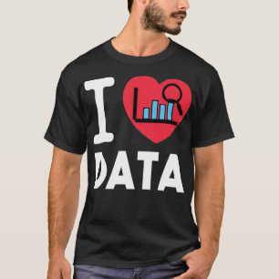 I Kärlek Data Classic TShirt T Shirt