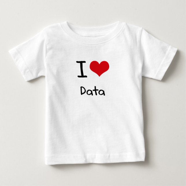 I Kärlek Data T-shirt (Framsida)