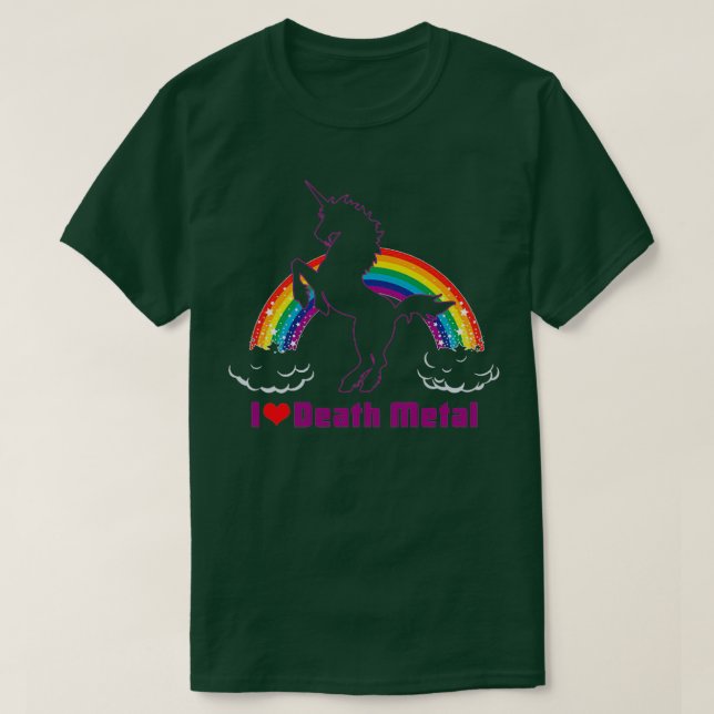 I KÄRLEK DATH METALL T SHIRT (Design framsida)
