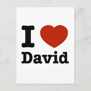 I kärlek David Vykort