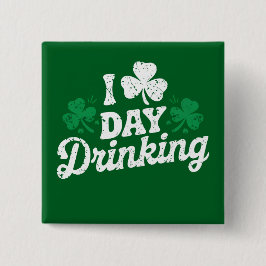 I Kärlek Day Drinking Funny St patrick's day Irish Knapp